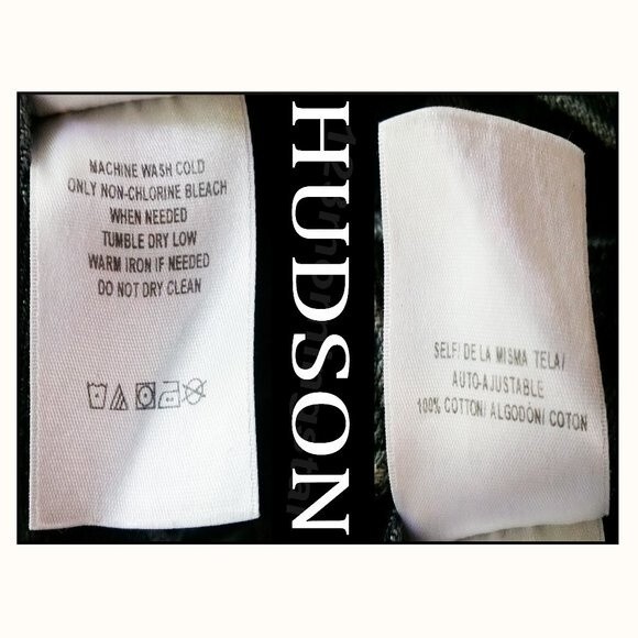 Hudson NEW Distressed Baggy Slouchy Shortall Overall S - Picture 10 of 11